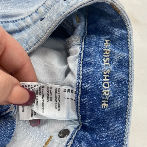 American Eagle Outfitters Embroidered High Rise Shorties - Picture 5 of 10